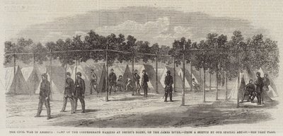 La Guerra Civile in America, Campo dei Marines Confederati a Drury