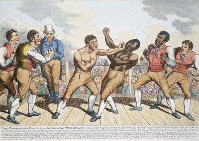La fine della battaglia o il campione trionfante, pubblicato nel 1811 da English School