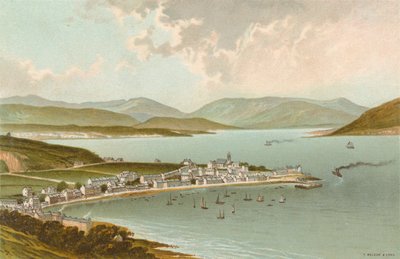 Il Clyde da sopra Gourock da English School