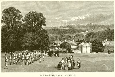 Il collegio, dal campo da English School