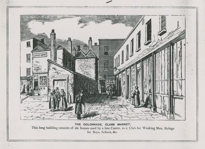 Il Colonnato, Clare Market, Londra da English School