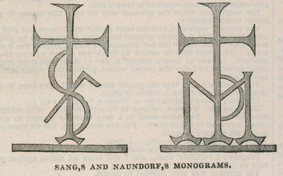 La Conservative Clubhouse: Monogrammi di Sangs e Naundorfs da English School