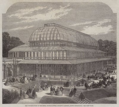 La Serra nei Giardini della Royal Horticultural Society, South Kensington da English School