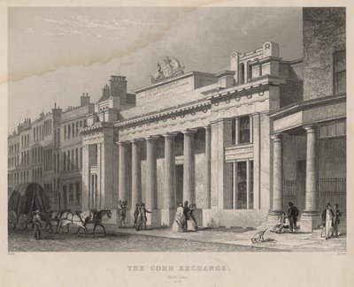 Il Mercato del Grano, Mark Lane, Londra da English School