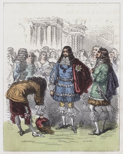 La Corte di Carlo II da English School