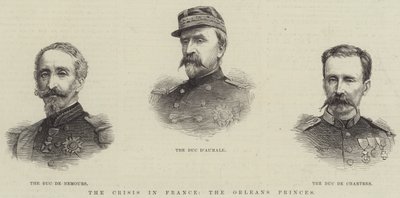 La crisi in Francia, i principi di Orleans da English School