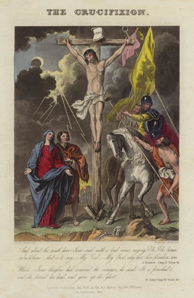 La Crocifissione di Gesù Cristo da English School