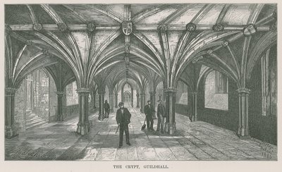 La Cripta, Guildhall, Londra da English School