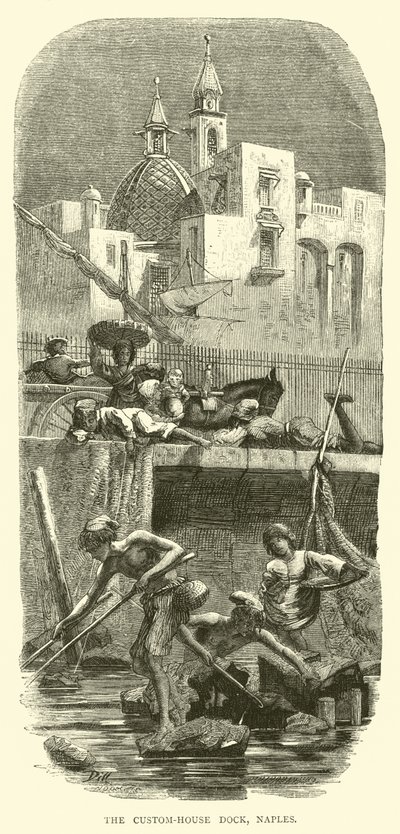 Molo della Dogana, Napoli da English School