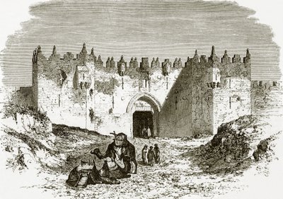 La porta di Damasco, Gerusalemme da English School