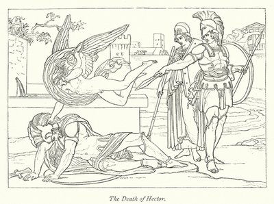 La Morte di Ettore da English School