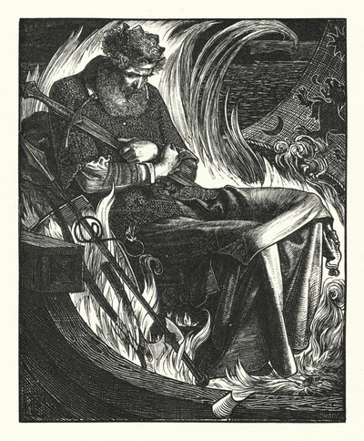 La morte del Re Warwolf da English School