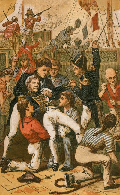La morte di Lord Nelson da English School