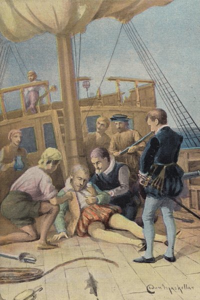 La morte di Sir Richard Grenville da English School