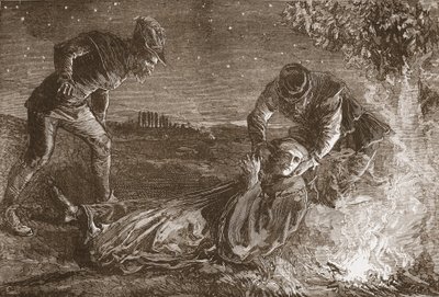 La Morte di Zwingle, illustrazione da 
