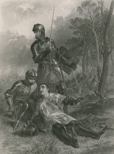 La morte del Conte di Warwick, Re Enrico VI da English School