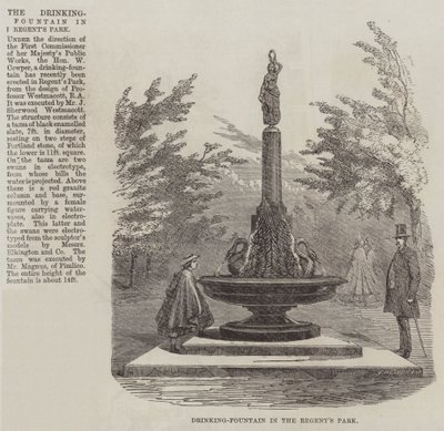 La fontana nel Regent