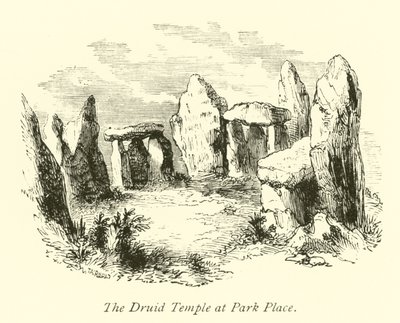 Il tempio druidico a Park Place da English School