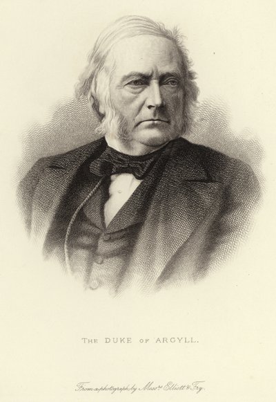 Il Duca di Argyll (1823-1900) da English School