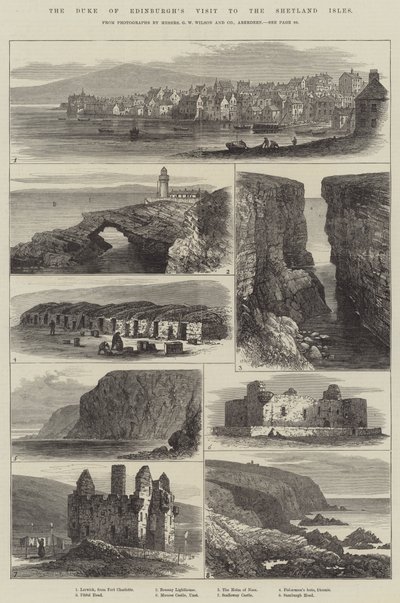 Visita del Duca di Edimburgo alle Isole Shetland da English School