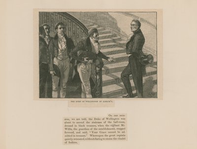 Il Duca di Wellington ad Almack