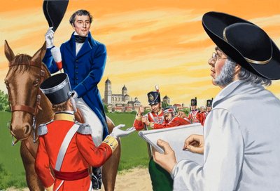 Il Duca di Wellington dipinto da Goya da English School