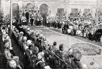 Il Durbar a Rawul Pindi da English School