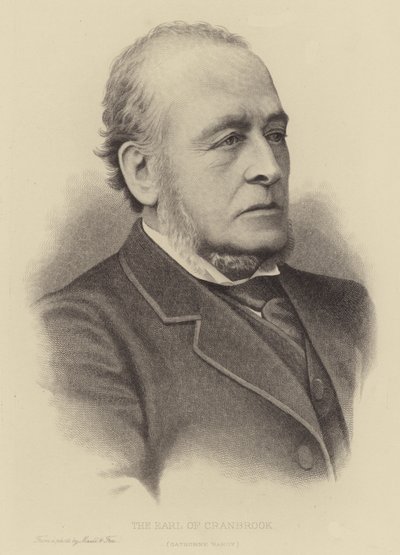 Il conte di Cranbrook, Gathorne Hardy da English School