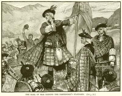 Il conte di Mar alza lo stendardo del Pretendente da English School