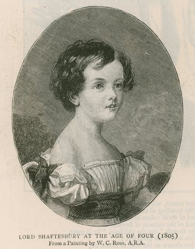 Il conte di Shaftesbury; Lord Shaftesbury all