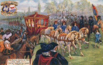 I primi giorni della guerra civile, 1643 da English School