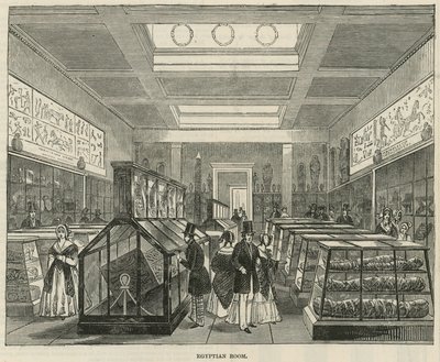 La Sala Egizia al British Museum da English School
