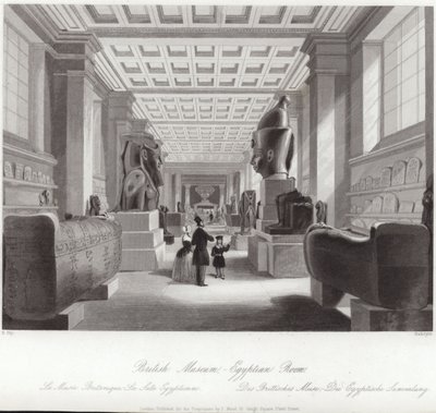 La Sala Egizia del British Museum da English School