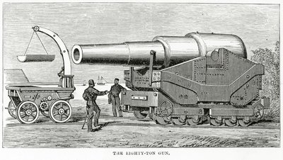 Il cannone da ottanta tonnellate da English School
