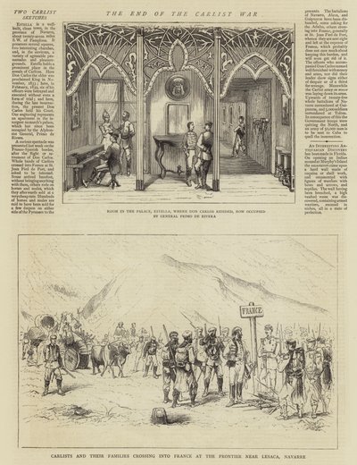 La Fine della Guerra Carlista da English School