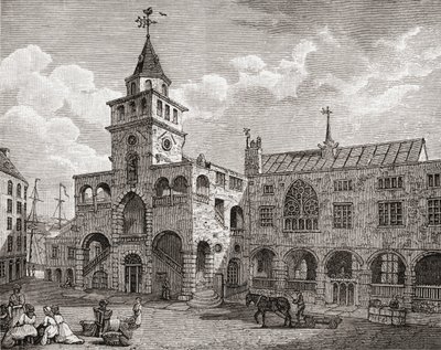 La Borsa, Newcastle upon Tyne nel XVII secolo, da 