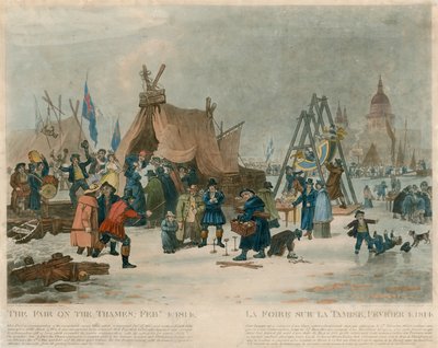La Fiera sul Tamigi, 4 febbraio 1814 da English School