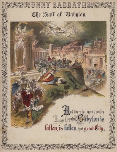 La caduta di Babilonia da English School