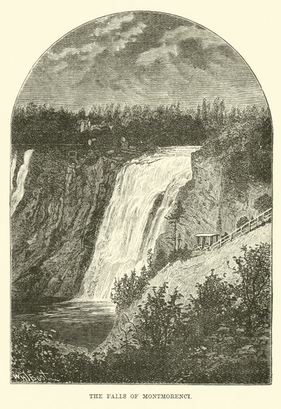 Le Cascate di Montmorenci da English School