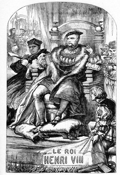 La famosa storia della vita di Re Enrico VIII - Illustrazione in 