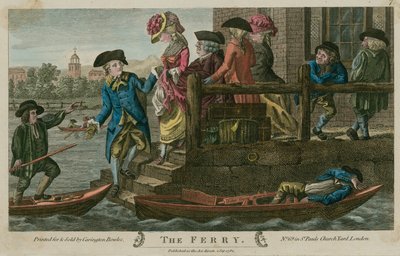 Il Traghetto, fiume Tamigi, Londra da English School