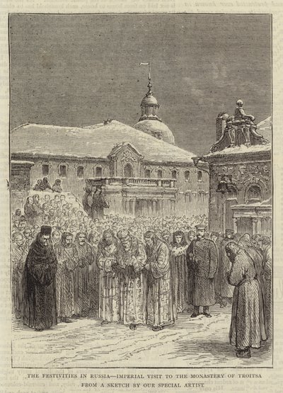 Le festività in Russia, visita imperiale al monastero di Troitsa da English School