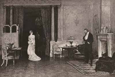 La Prima Nuvola, dopo W Q Orchardson, RA da English School