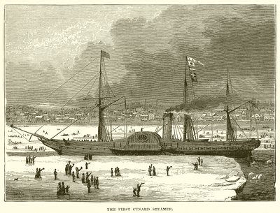 Il primo piroscafo Cunard da English School
