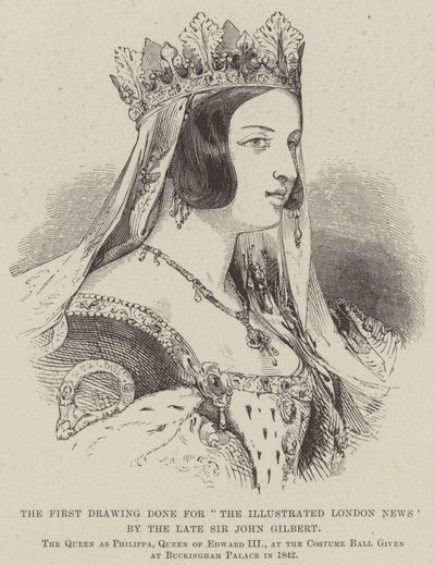 Il primo disegno per "The Illustrated London News" (incisione) da English School
