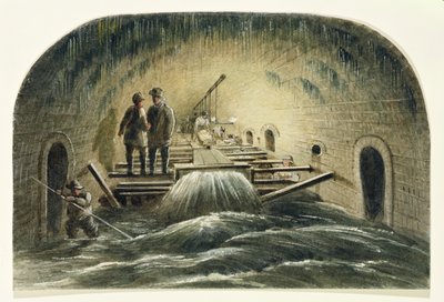 Il Canale della Flotta, c.1840 da English School