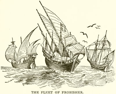 La flotta di Frobisher da English School