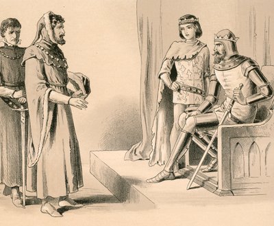 I fiamminghi rifiutano di riconoscere il principe Edoardo come loro futuro sovrano da English School