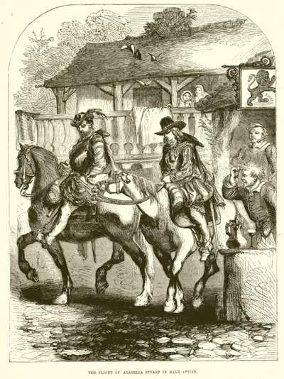 La fuga di Arabella Stuart in abiti maschili da English School