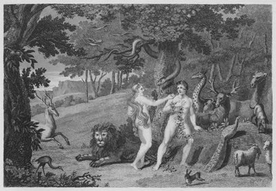 Il frutto proibito, Genesi, III, 6 da English School